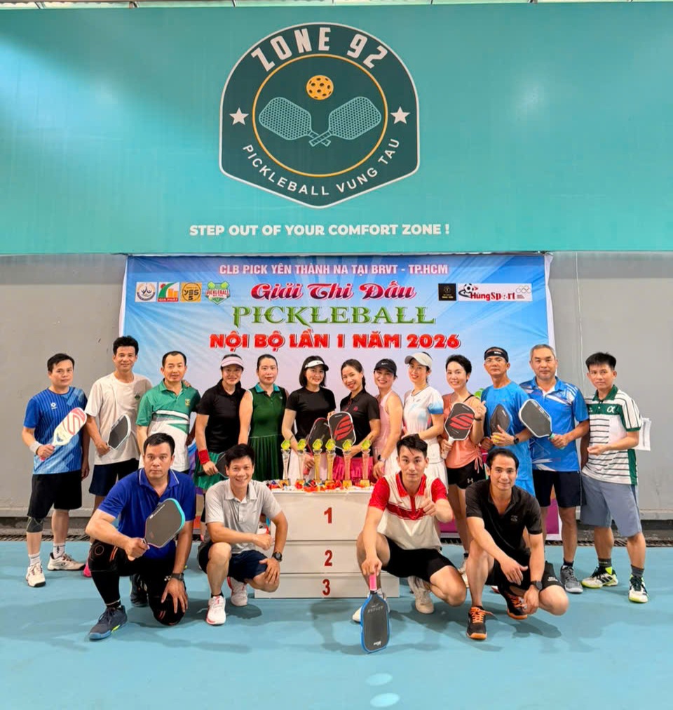 GIẢI PICKLEBALL YÊN THÀNH LẦN 1: KHI TÌNH QUÊ “TIẾP LỬA” CHO ĐAM MÊ THỂ THAO