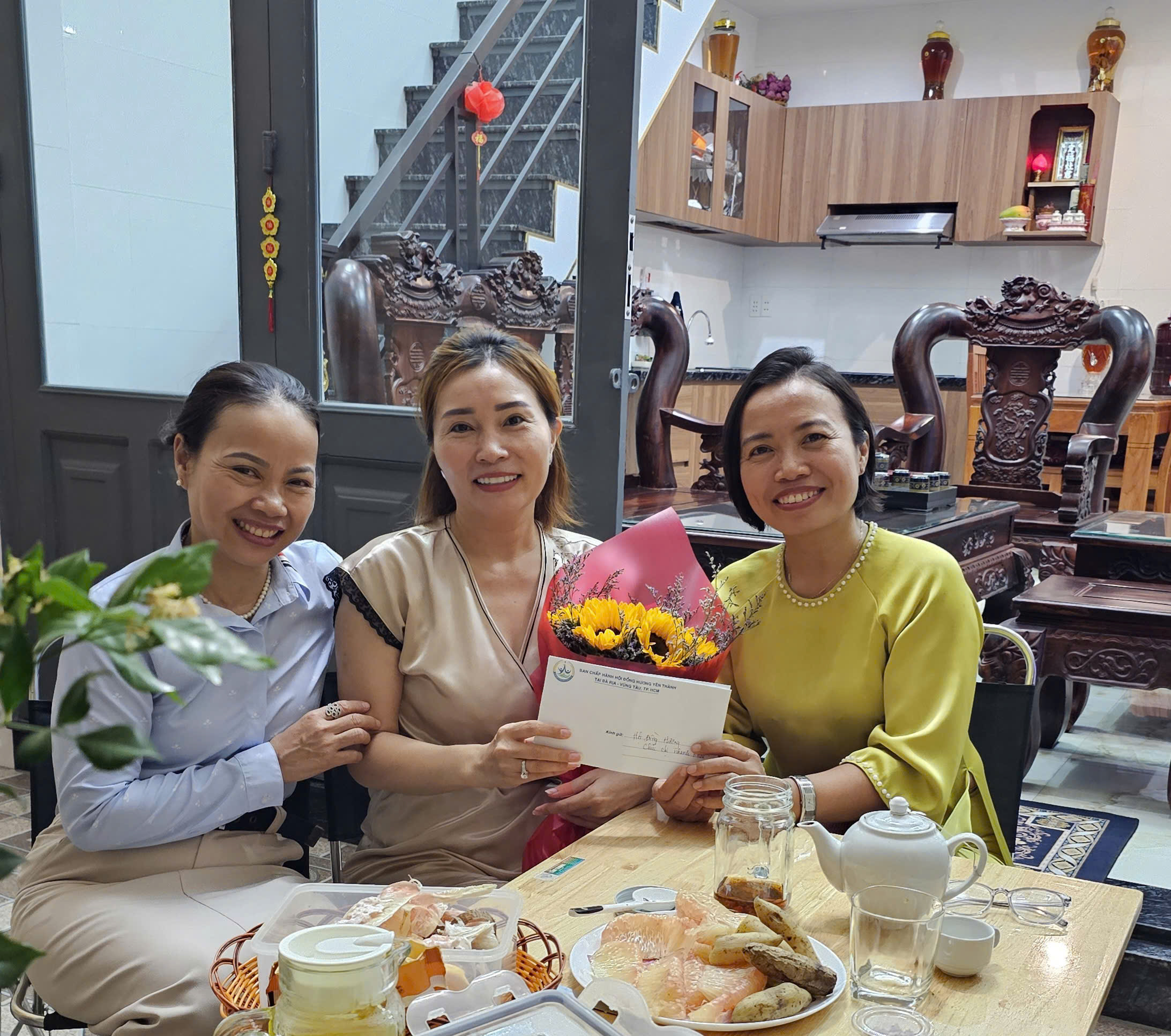 Ấm Áp Tình Đồng Hương: Thăm hỏi hội viên Trần Thị Hà